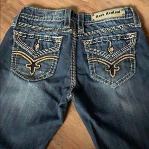 Rock Revival Elaina Boot Cut Jeans Sz 26